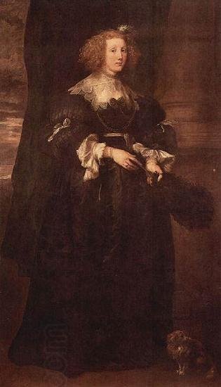 Anthony Van Dyck Portrat der Marie de Raet oil painting picture